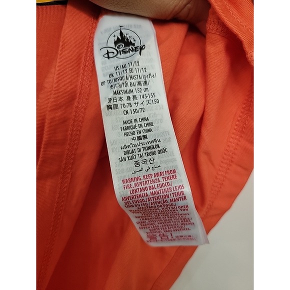 NWT Disney Youth 11/12 Mickey Mouse Red Whoooa Long Sleeve Shirt - Picture 9 of 9